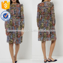 Nueva moda de la impresión floral vestido de la colmena Fabricación venta al por mayor de las mujeres ropa de moda (TA5258D)